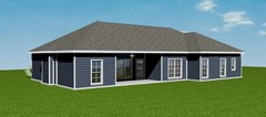 1774 sq.ft., 4 Bedroom, 2 Bath, 2-car garage – Craftsman Home / House Plan