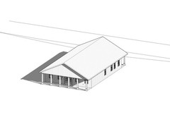 Modern House Plan | 40′ x 55′ | 2,200 SF | One Story – The Olive