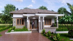 30×30 Custom House Plan 9×9 Meter 3 Beds 2 Baths Hip Roof PDF (A4 Hard Copy)