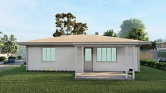 Construction Plans for 36×25 Wood Home – 900 SqFt, 2 Bedrooms