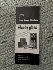 Catalog Of Better Homes And Gardens Handy Plans 1954