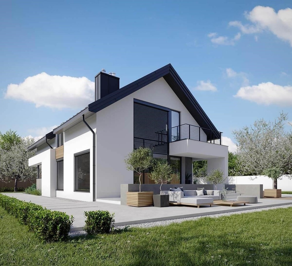 Modern House Plan, American Style House, Barndominium House, Farm House- MANİSA