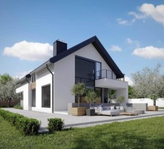 Modern House Plan, American Style House, Barndominium House, Farm House- MANİSA