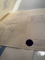Vintage Blue Prints Lot Of 6 From 1964-68 Swing Book Case Decks Sheds Home/Garde