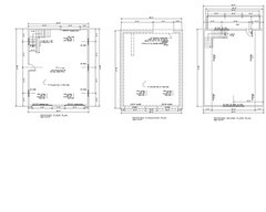28’X36′- 36’X28′ oversize 2 CAR GARAGE PLANS GAMBRRL ROOF PLAN 17-2836-GMB-5