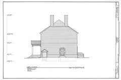 Kenmore Plantation, traditional colonial house, 4+ bedrooms, printed home plans