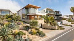 The Vista — Luxury Modern Contemporary Hillside House Plan – Sandbaggy