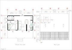 23×20 Feet Farm House Design 7×6 Meter 1 Bed 1 Bath Shed Roof PDF &A4 Hard Copy
