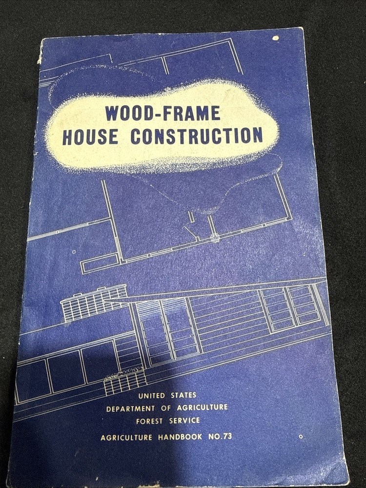 Wood-Frame House Construction (Soft cover)L. O. Anderson and O. C. Heyer 1955
