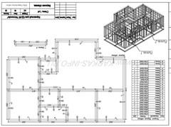 Construction Drawings/ DESIGN / PLANS /Illinois Ark House.