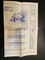 UCANDO NATIONAL Do It Yourself Series Children’s Playhouse Plans Design B2071