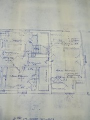 1964 Blueprints Mid Century Modern House Professional Architect of Renown!