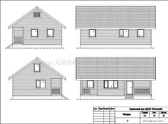 Construction Drawings/ DESIGN / PLANS /Illinois Ark House.