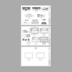 36×24 House — 2 Bedroom 2 Bath — 864 sq ft — PDF Floor Plan — Model 8D