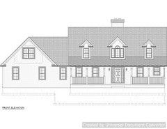 Full Set of two story 4 bedroom house plans 2,944 sq ft