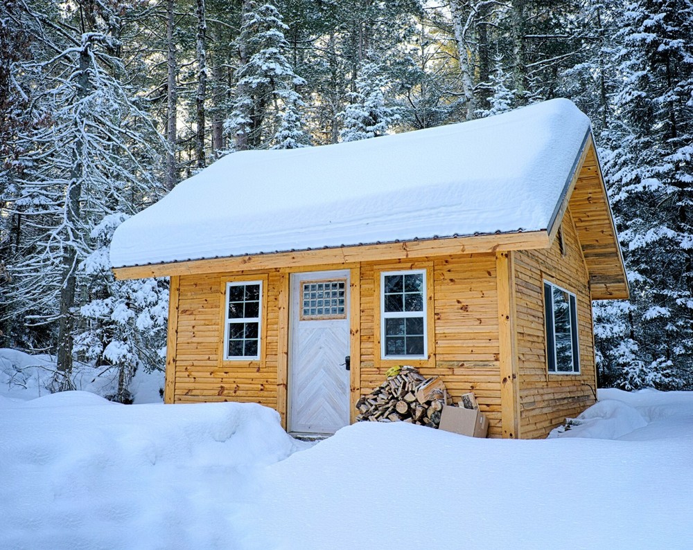 320SF Cabin w/ Loft DIY Plans – 16′ x 20′ Tiny House Build Instructions PDF