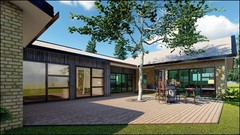 4 Bedroom Floor Plan: 2165 SF, 2 Bath, 2 Car Garage (Digital Download)
