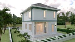 22×30 Feet Small House Plans 6.5×9 Meter 3 Beds 2 Baths Hip Roof (A4 Hard Copy)