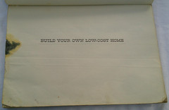 Build Your Own Low-Cost Home 1972 Dover House Plans Blueprint Manual