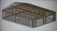 PERMIT READY 30′ X 36′ GARAGE PLAN DRAWN TO SCALE BLUEPRINTS AND MATERIALS LIST