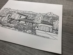 Architectural Drawings Portland Or House Design Photocopy 80s Sue Middleton