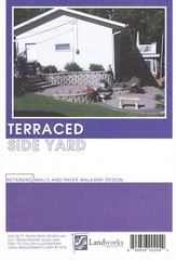 DIY Landscape Plans Terraced Side Yard Brick Paver Layout Landworks Design Group
