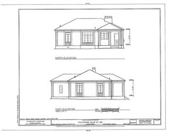 Craftsman cottage architectural house plans, efficient 2 bedroom 1 bath, 1 story
