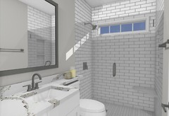 Garage Apartment (ADU) – 1 BR/1BA w/ Loft – Full House Plans, Blueprints #30011A