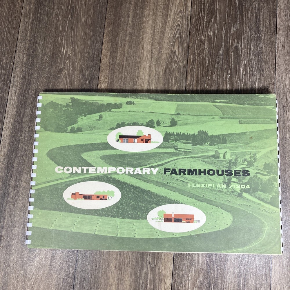 Contemporary Farmhouses Flexiplan 71204 Home Building Patterns University of IL