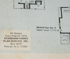 VTG 1976 ’34 OUTSTANDING 1 ½ AND 2 STORY HOMES’ CATALOG OF HOUSE PLANS! LAYOUTS!