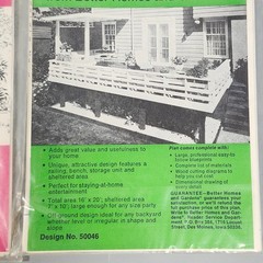 National Plan Service DIY Build Yourself Design 6 Blueprint Lot Home Improvement
