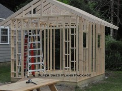 Custom Design Shed Plans, 6×8 Gable Storage, DIY Instructions, Plans, Blueprints