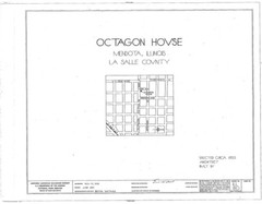 Victorian Octagon home, beautiful porch & cornice, architectural house plans