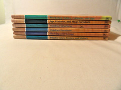 6 BK LOT Build It Better Yourself, Wodworking Projects Furniture, Storage MORE