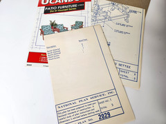 Ucando Patio Furniture Do It Yourself Blueprints Design Instructions B2029 Plans