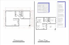 Tiny Home Building Plans – 39’x24′ with 750sqft Living Space