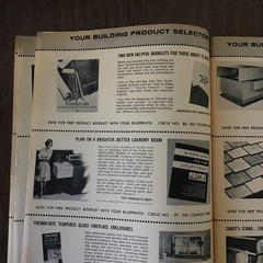 1968 Contemporary MCM Home Plans HOUSE Floor Plans Book SEE INDEX