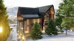 Shift Barn House 3 Bed, Terrace, Balcony CAD Blueprints Metric/Imperial