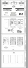30×40 House — 3 Bedroom 2 Bath — 1,200 sq ft — PDF Floor Plan — Model 2B