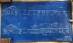 1955 Garlinghouse Plan Service #6375 6 Pgs. Blueprints Modern MidCentury Home