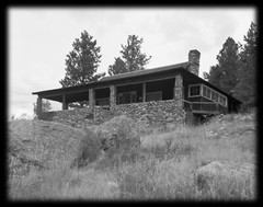 Craftsman Style Country Cabins house plans, architectural prints, 4 cabins