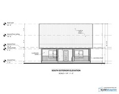 32 x 32 Alpine Cabin w/ Loft Architectural & Construction Plans – PDF Download