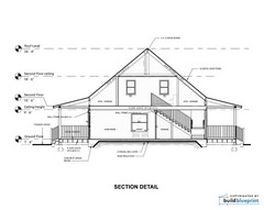 32 x 32 Alpine Cabin w/ Loft Architectural & Construction Plans – PDF Download