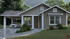 BLUEPRINTS TRADITIONAL HOUSE PLAN ARCHUP #127