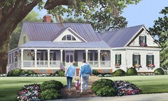 William Poole Designs Home Plans Indigo Cottage 3 bed, 2 bath, garage plus bonus