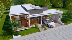 Modern House Plans 15×16 Meter 49×53 Feet 3 Bedrooms Full PDF (A4 Hard Copy)