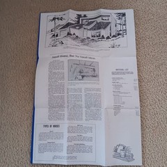 HOUSE OF THE WEEK STUDY PLAN. VINTAGE AP NEWSFEATURES, ARCHITECT DESIGNED HOUSES
