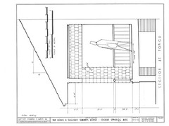 Sullivan Summer House Frank Lloyd Wright Prairie Style home, architectural plans