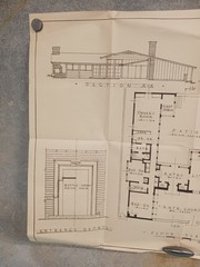 VTG 1950s Western Style Good Housekeeping Floor Plan MCM Sleek Allen Siple