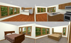 60×50 Apartment with 2-Car 2-RV Garage – PDF FloorPlan – 1,694 sqft – Model 1